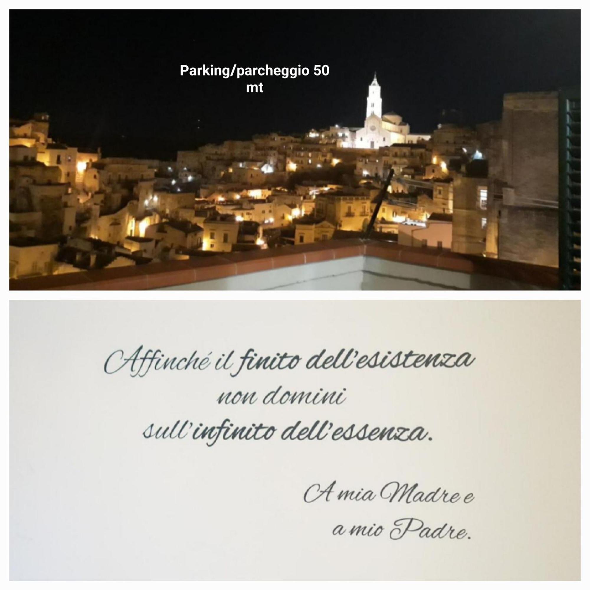 L' Infinito Dei Sassi Hotel Matera Exterior foto